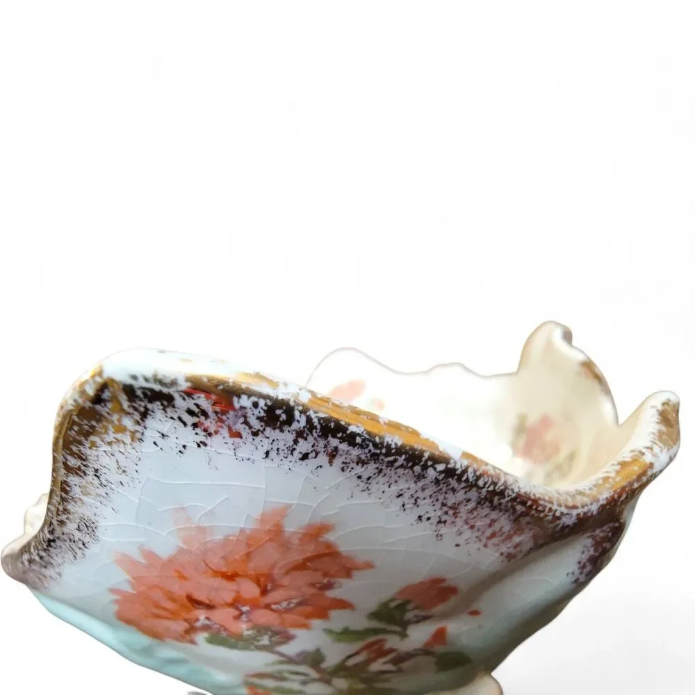 Antique Ohio China Company Limoges Porcelain Serving Dish Centerpiece Vintage - Picture 9 of 11